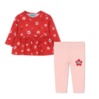 Set T-shirt en legging KENZO KIDS 
                    MEISJE