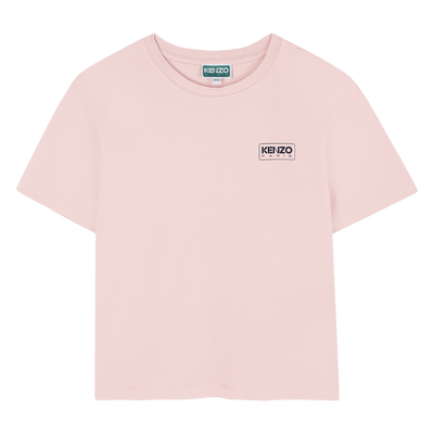T-shirt met korte mouwen KENZO KIDS GIRL