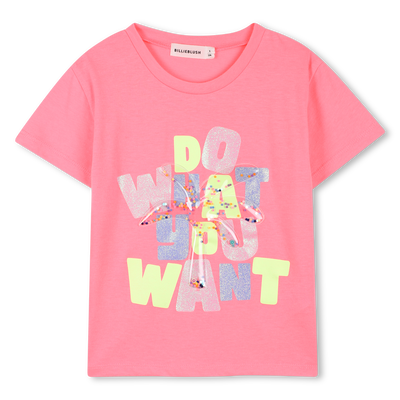 T-SHIRT MET KORTE MOUWEN BILLIEBLUSH GIRL