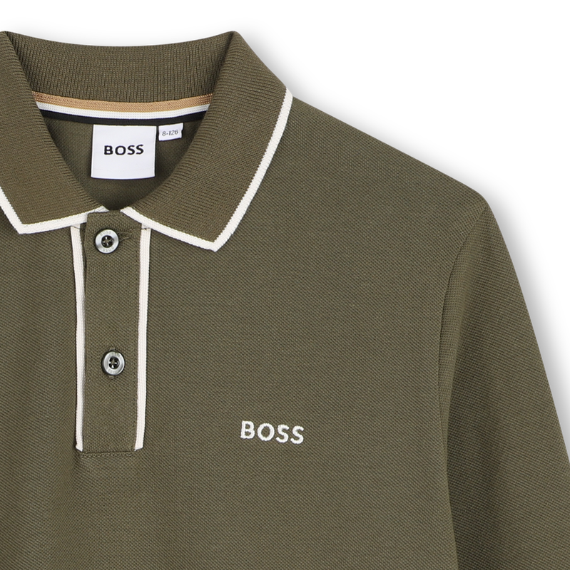 Polo met lange mouwen BOSS 
                        BOY