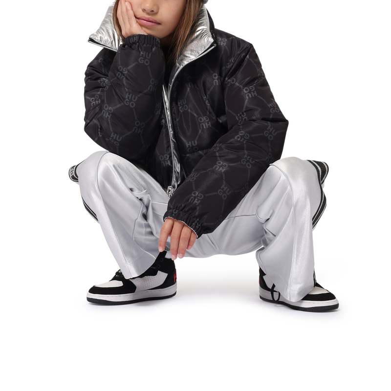 Korte omkeerbare anorak HUGO 
                    GIRL