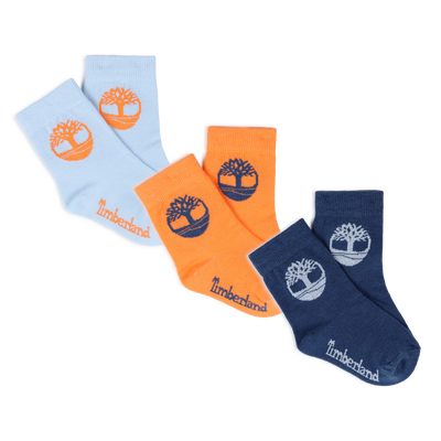 SET VAN 3 PAAR SOKKEN TIMBERLAND BOY