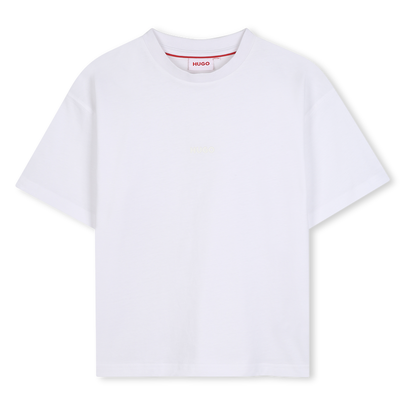 T-shirt met korte mouwen HUGO 
                        BOY