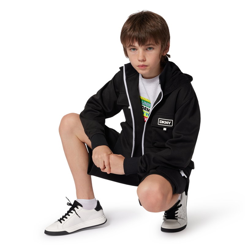 Leren sneakers met veters DKNY 
                    UNISEX