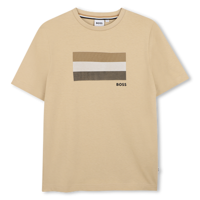 T-SHIRT MET KORTE MOUWEN BOSS BOY