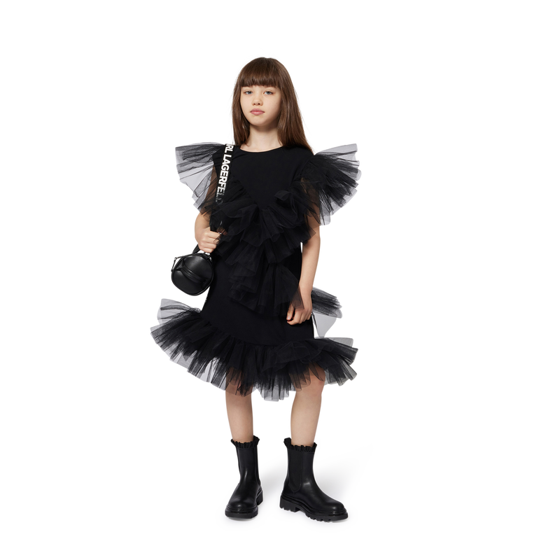 Mini bowling handtas KARL LAGERFELD KIDS 
                        GIRL