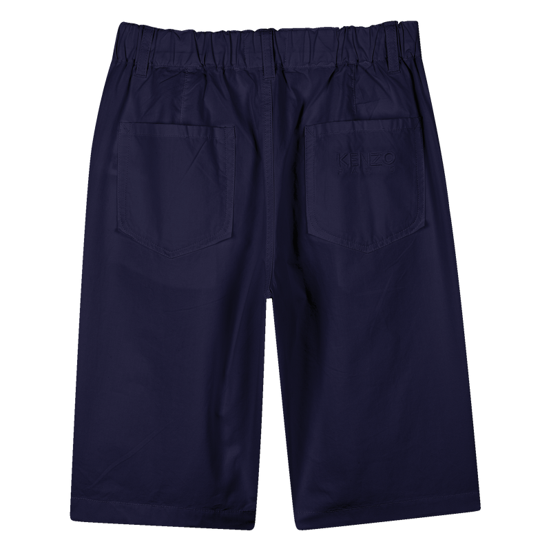 Effen katoenen bermuda KENZO KIDS 
                        BOY