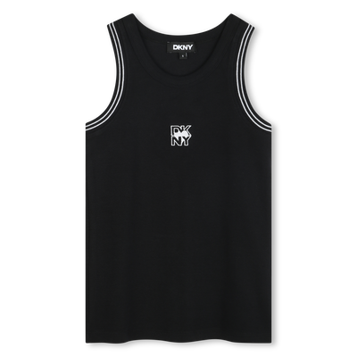 Geribbelde singlet DKNY GIRL