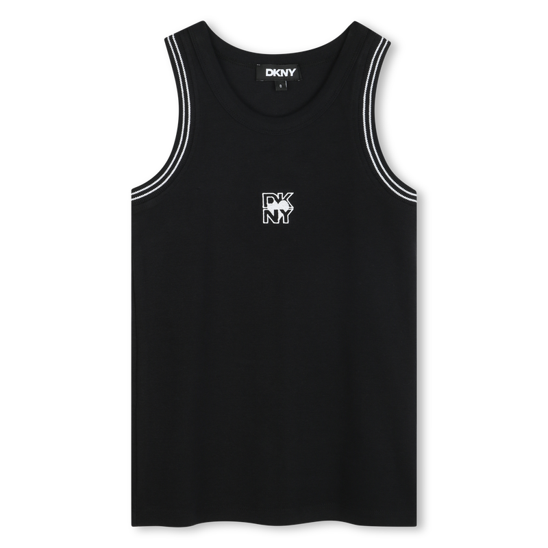 Geribbelde singlet DKNY 
                        GIRL