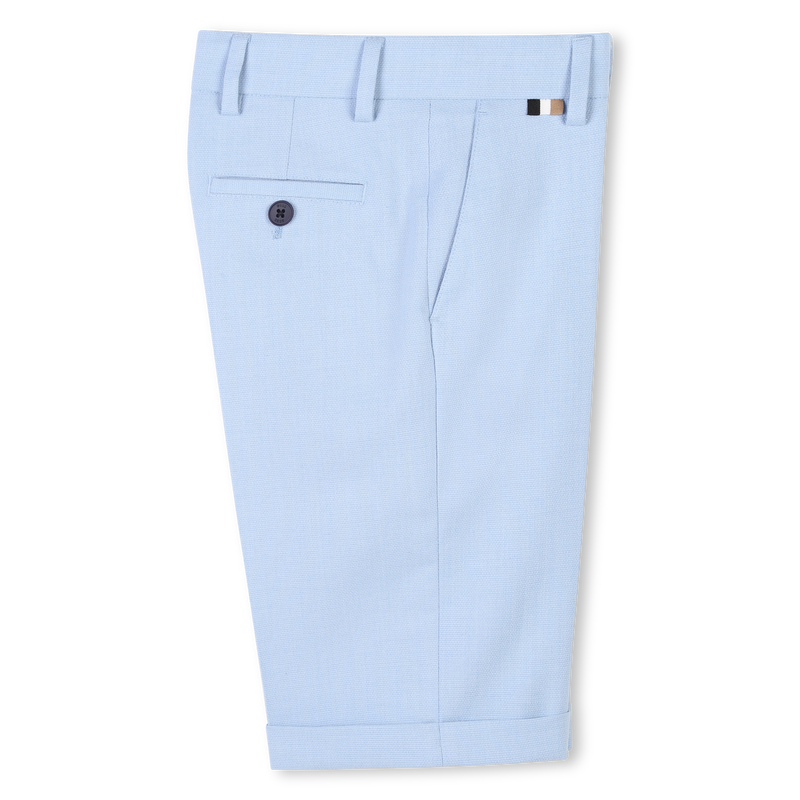 Effen elegante bermuda BOSS 
                        BOY