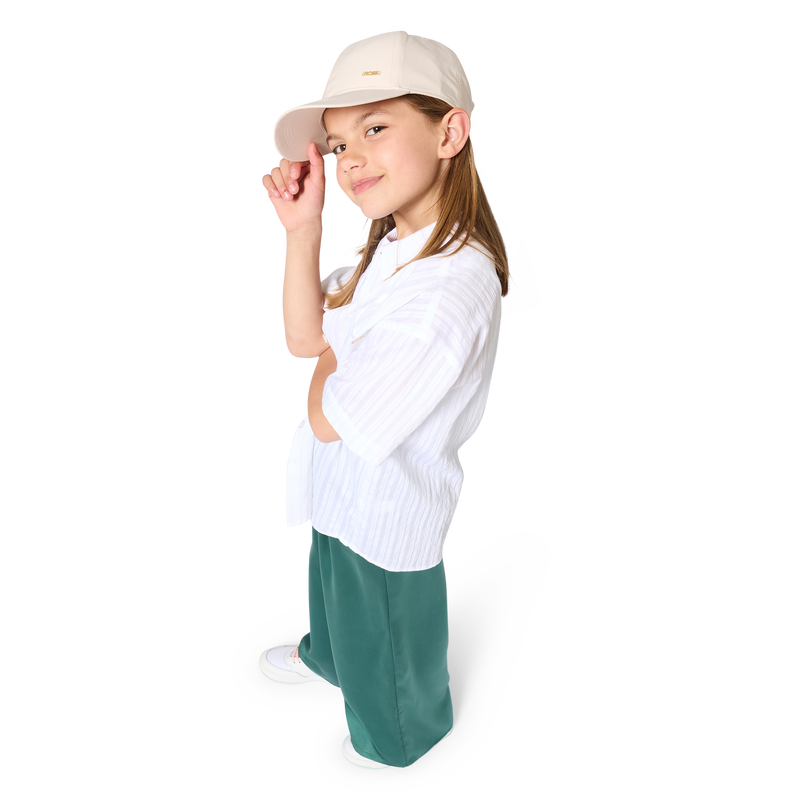 LICHTGEWICHT OVERHEMD MET RELI&Euml;F BOSS 
                        GIRL