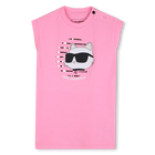 Jurk met korte mouwen KARL LAGERFELD KIDS 
                    GIRL