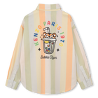 Gestreept overhemd met lange mouwen KENZO KIDS 
                    BOY
