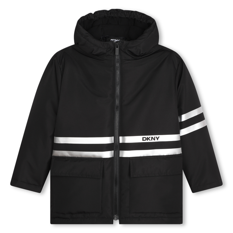Waterdichte parka met capuchon DKNY 
                        UNISEX