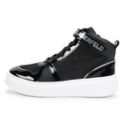 Hoge lederen sneakers KARL LAGERFELD KIDS 
                    GIRL