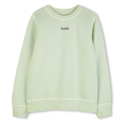 SWEATSHIRT MET RONDE HALS ZADIG & VOLTAIRE BOY