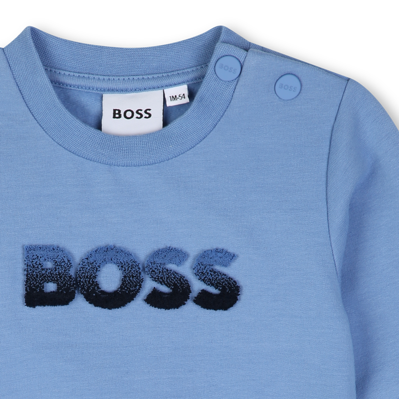 Sweat- en broekset BOSS 
                        JONGEN