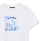 T-shirt met korte mouwen DKNY 
                    GIRL