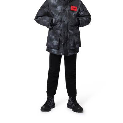 Parka met capuchon en zakken HUGO BOY