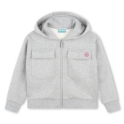 Fleece joggingvest KENZO KIDS GIRL