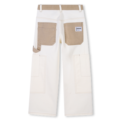 Verstelbare broek van twill TIMBERLAND BOY
