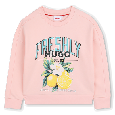 FLEECE SWEATSHIRT HUGO GIRL