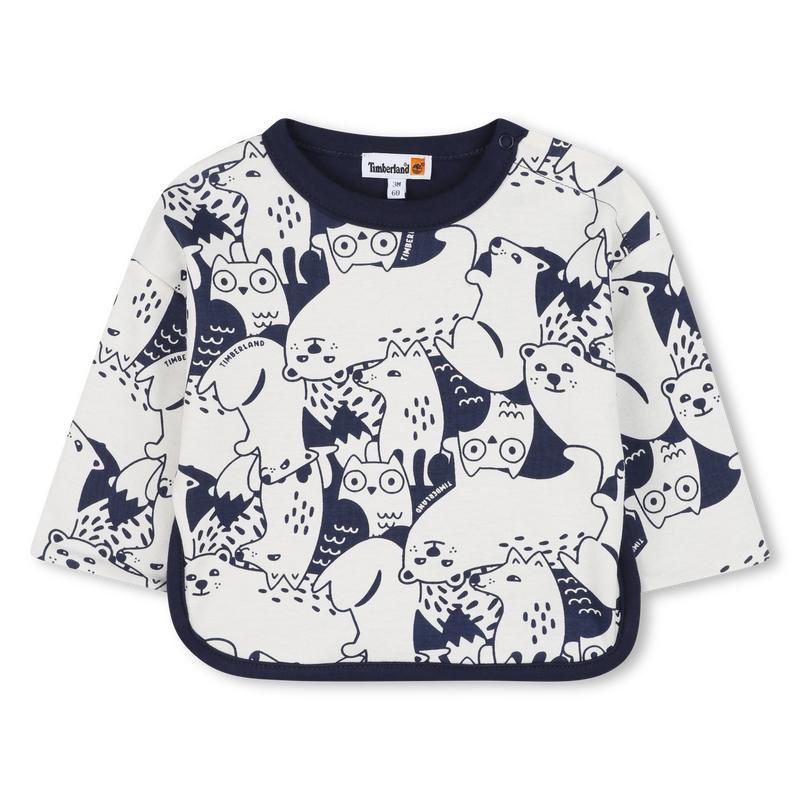 Snap T-shirt en broek TIMBERLAND 
                        BOY