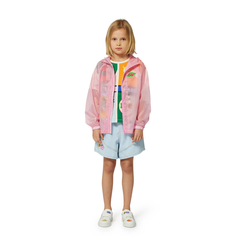 Windjack met capuchon KENZO KIDS 
                        GIRL