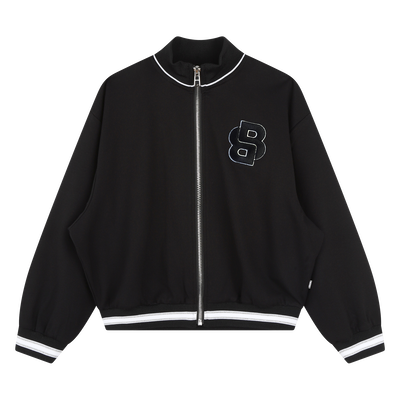 Geborduurde vest met streepjes BOSS GIRL