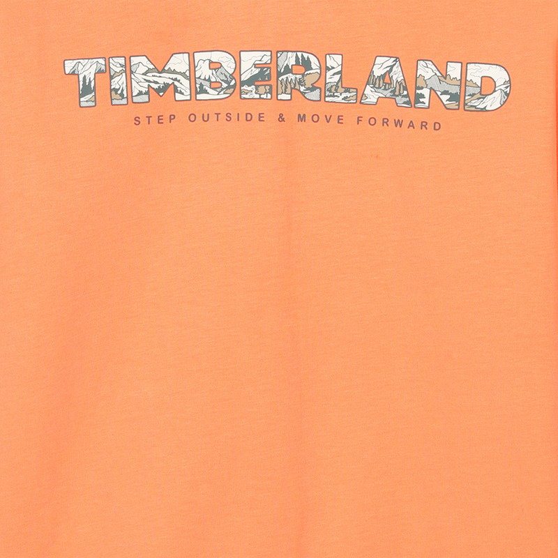 Breed T-shirt van katoen TIMBERLAND 
                        BOY
