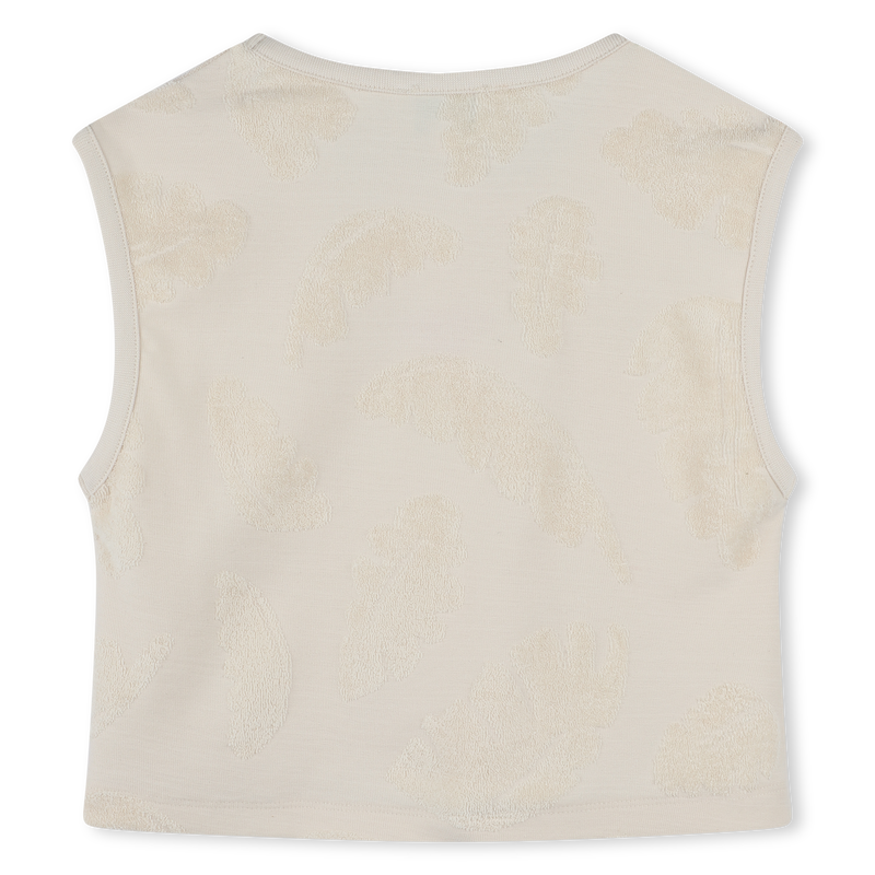 Hemdje en short van badstof KENZO KIDS 
                        GIRL