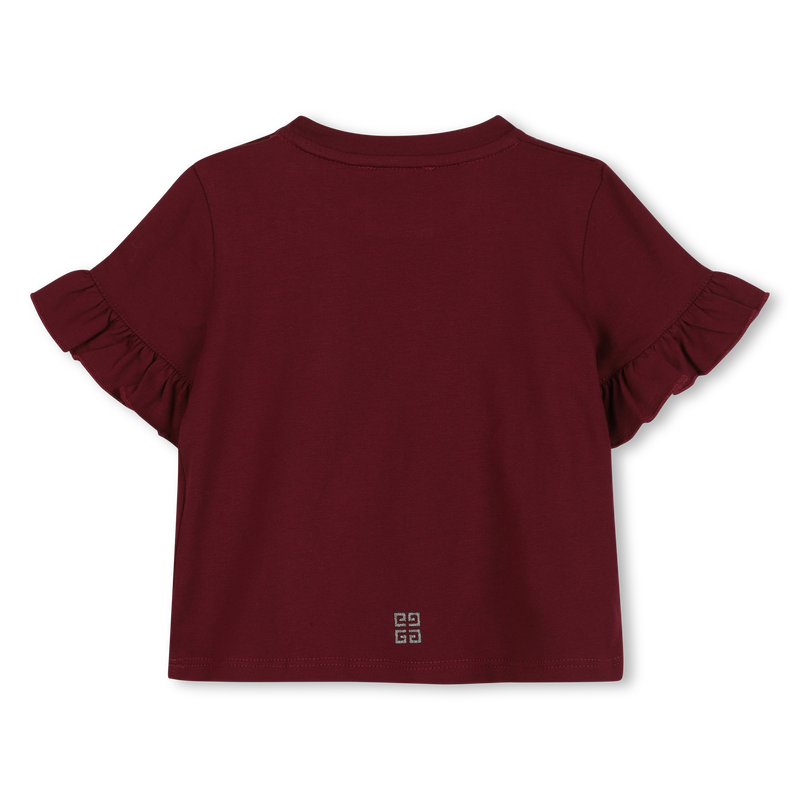 T-shirt met ruches GIVENCHY 
                        GIRL