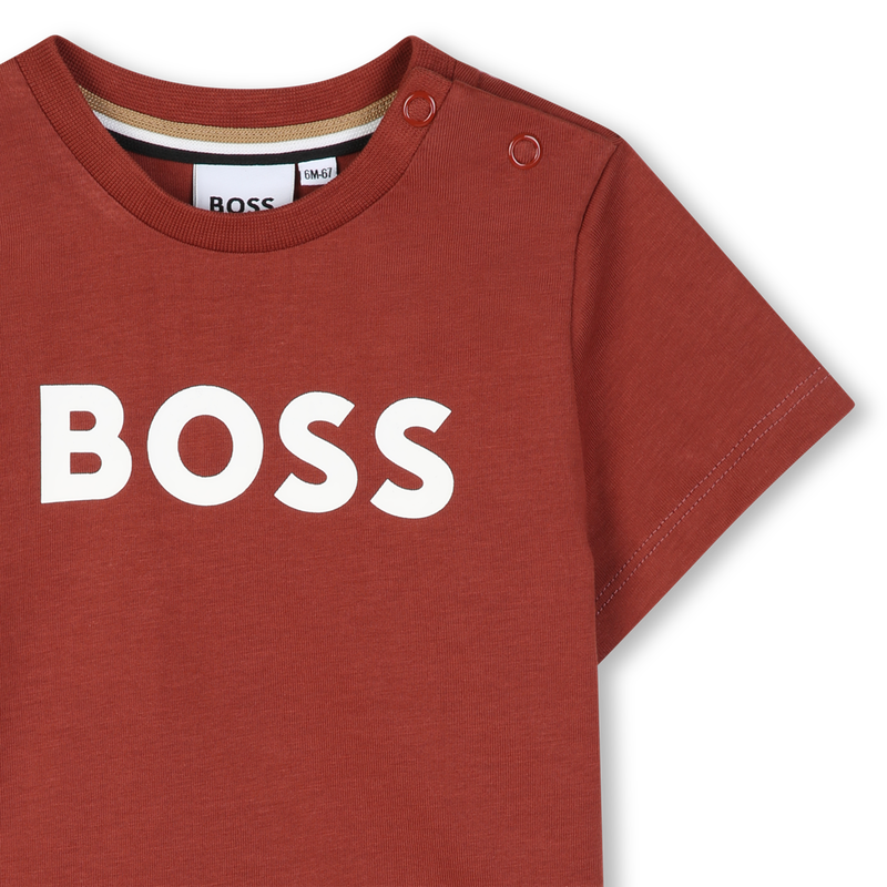 T-shirt met korte mouwen BOSS 
                        BOY