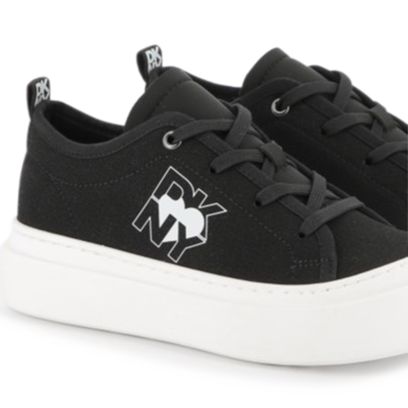 Canvas sneakers met veters DKNY 
                        GIRL