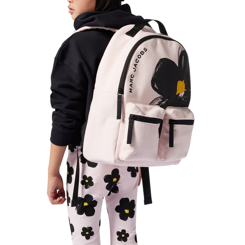 Korte fleece sweater MARC JACOBS 
                        MEISJE