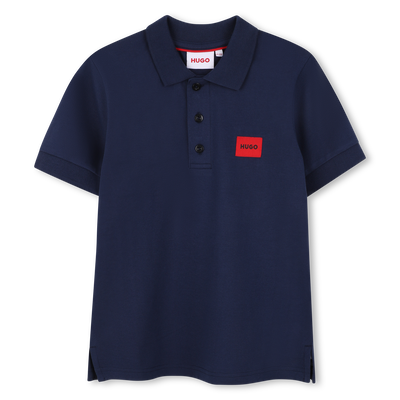 POLOSHIRT MET KORTE MOUWEN HUGO BOY