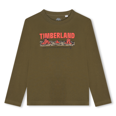 T-shirt met print en opschrift TIMBERLAND BOY