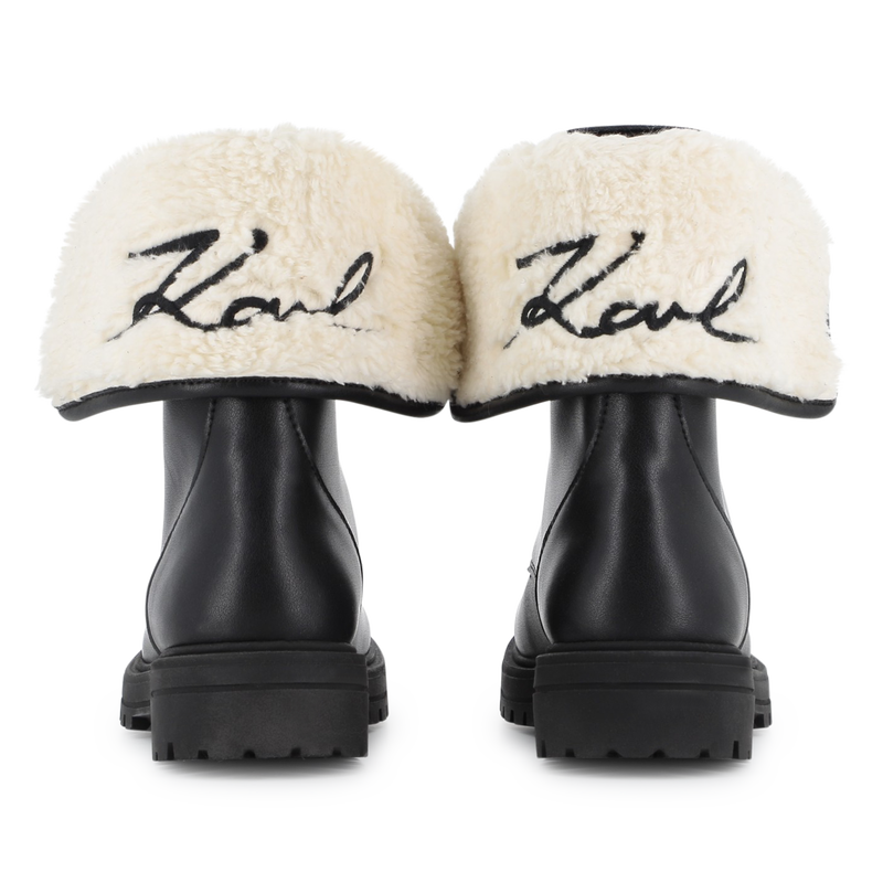 Enkellaarsjes KARL LAGERFELD KIDS 
                        GIRL
