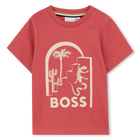 T-shirt met korte mouwen, FRAMBOOS, hi-res