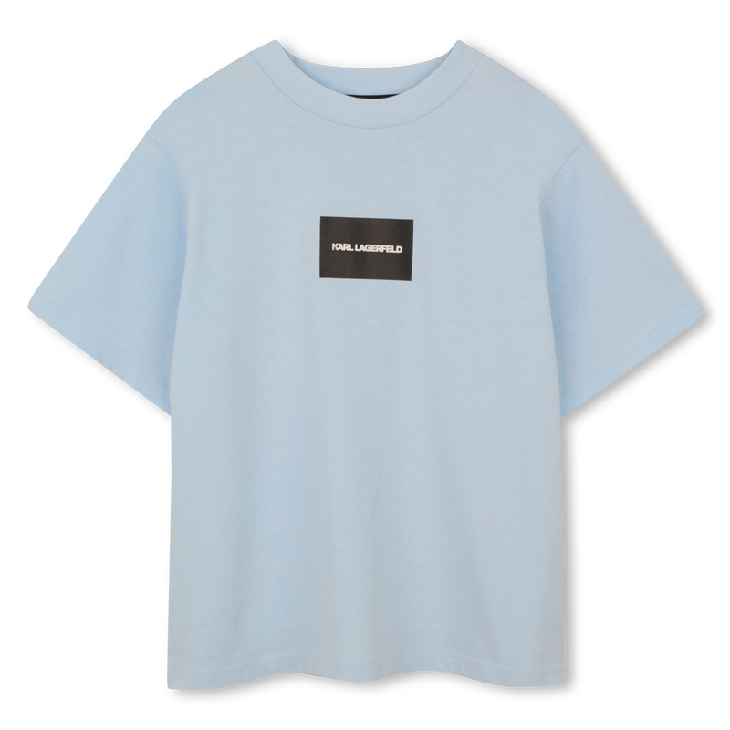 T-SHIRT MET KORTE MOUWEN KARL LAGERFELD KIDS 
                        BOY