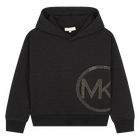 Fleece sweater met capuchon MICHAEL KORS 
                    GIRL