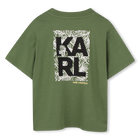 T-shirt met korte mouwen KARL LAGERFELD KIDS 
                    BOY