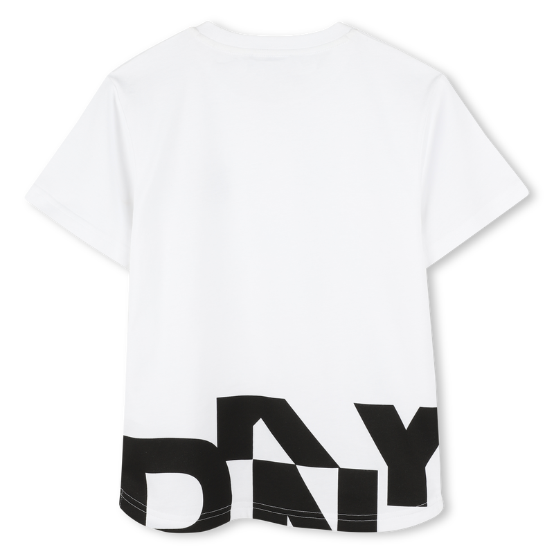 Katoenen T-shirt korte mouwen DKNY 
                        UNISEX
