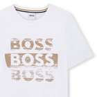 T-shirt met korte mouwen BOSS 
                    BOY