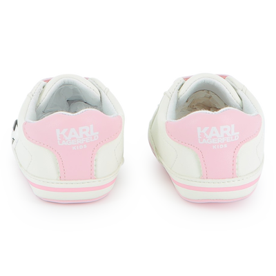 Faux sneakers KARL LAGERFELD KIDS MEISJE
