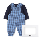 Overall- en T-shirtset BOSS 
                    JONGEN