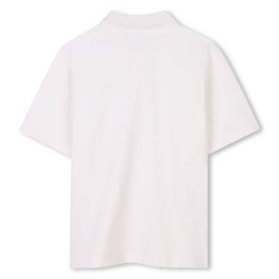 Polo met print KENZO KIDS BOY