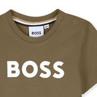T-shirt met korte mouwen BOSS 
                    BOY