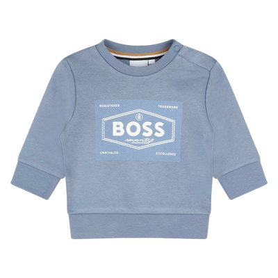 Fleece sweatshirt ronde hals BOSS BOY
