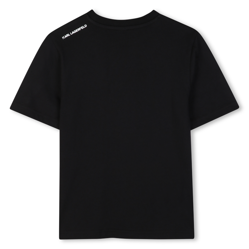 SET VAN 2 T-SHIRTS MET KORTE MOUWEN KARL LAGERFELD KIDS 
                        BOY